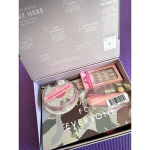 Olive & June Nails Set: nail polish remover press on nails cuticle serum & more